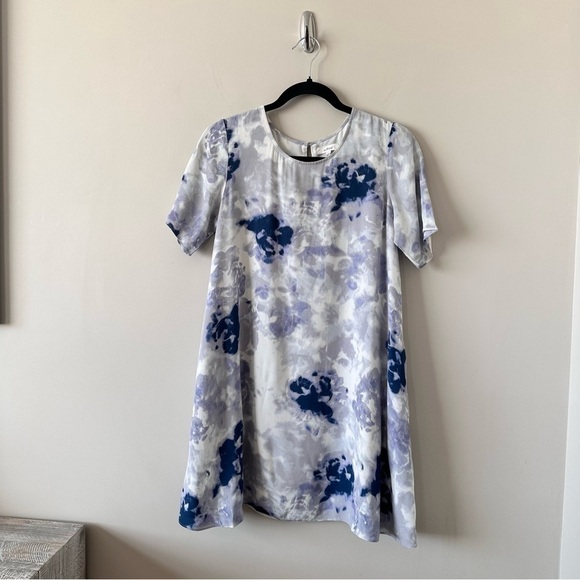 Aritzia-carine Watercolour Shift Mini Dress - Picture 3 of 10